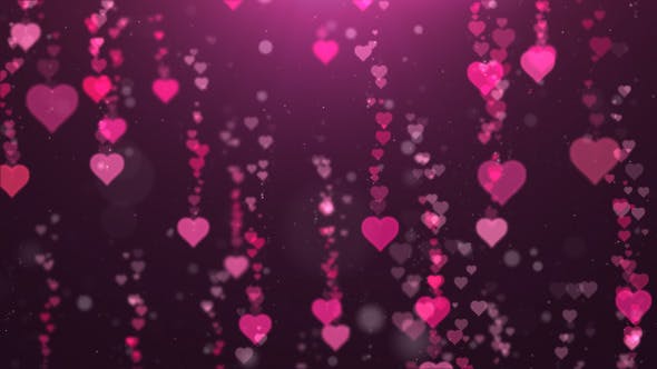Falling Heart Background 10285019 Videohive Download Direct Motion Graphics