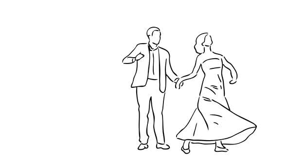 People Dancing Drawing - Drawing.rjuuc.edu.np