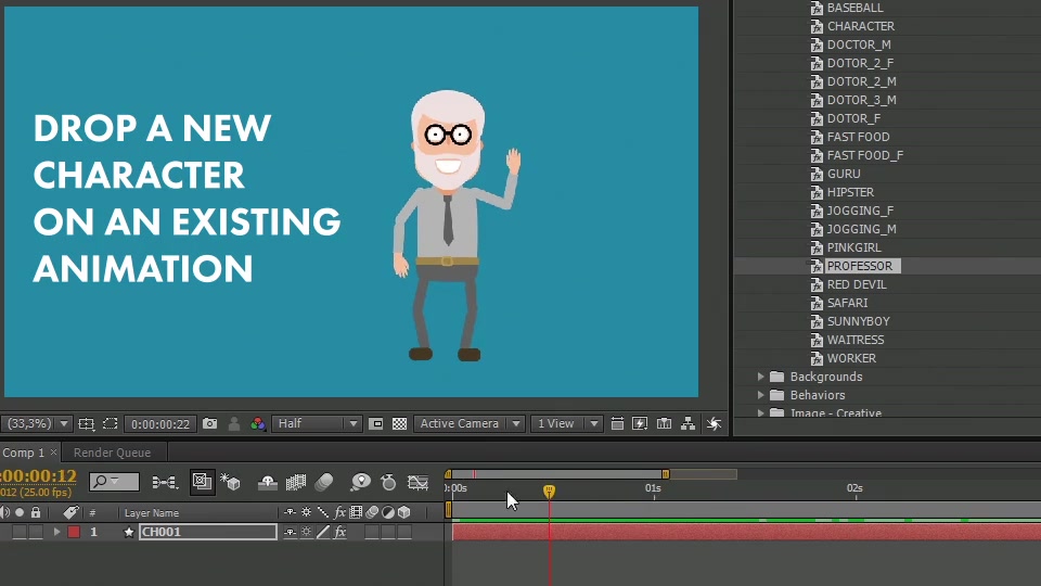 1 Layer Character - Download Videohive 19875541