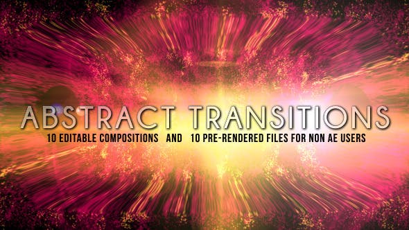 10 abstract transitions - Download 6818658 Videohive
