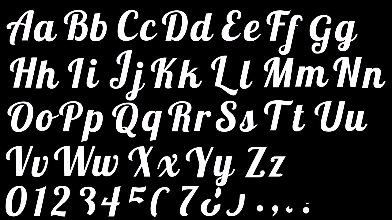 10 Animated Fonts - Download Videohive 6654192