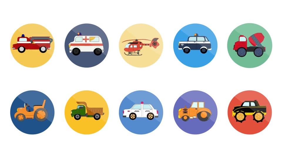 10 Animated Transport Icons Videohive 8055981 After Effects Image 10