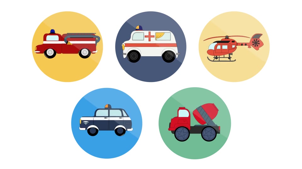 10 Animated Transport Icons Videohive 8055981 After Effects Image 3
