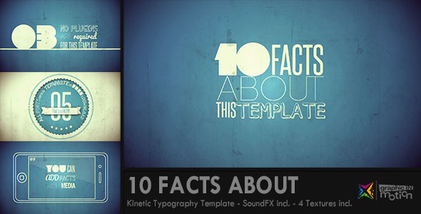 10 Facts About - Download Videohive 4790596