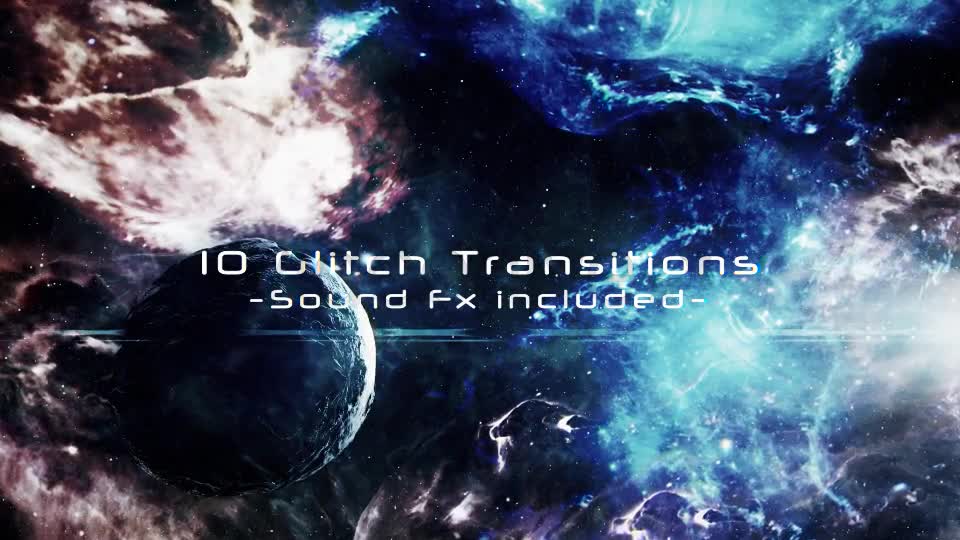 10 Glitch Transitions Pack Videohive 7281683 Motion Graphics Image 1