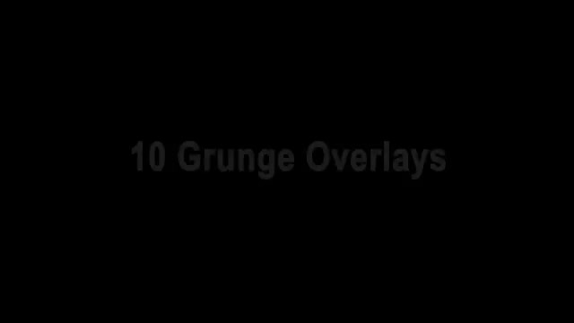 10 Grunge Overlays - Download Videohive 3926198