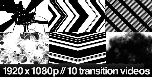 10 HD Transitions Bundle B - 241568 Videohive Download