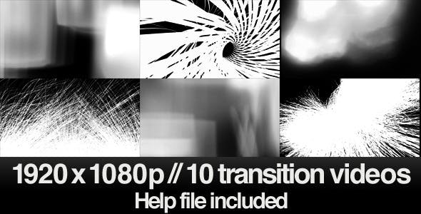 10 HD Transitions Bundle E - 2485493 Download Videohive