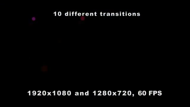 10 Particle Transitions (60 FPS) - Download Videohive 161125