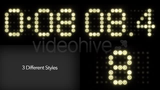 10 Second Light Scoreboard Countdown Videohive 7466829 Motion Graphics Image 1