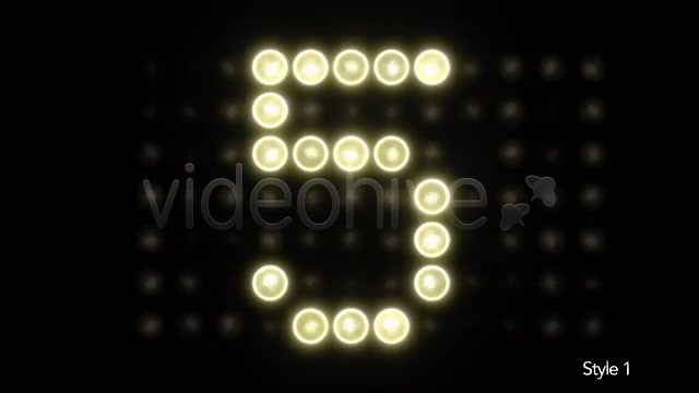 10 Second Light Scoreboard Countdown Videohive 7466829 Motion Graphics Image 3