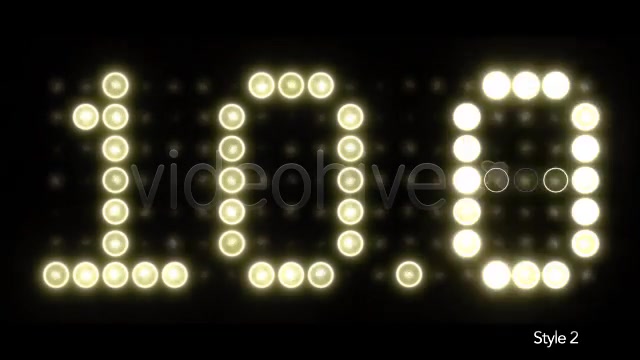 10 Second Light Scoreboard Countdown Videohive 7466829 Motion Graphics Image 5