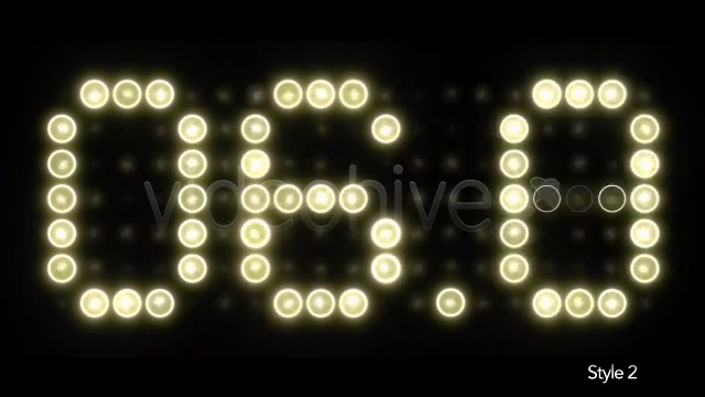 10 Second Light Scoreboard Countdown Videohive 7466829 Motion Graphics Image 6
