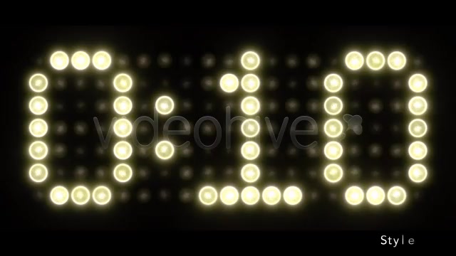 10 Second Light Scoreboard Countdown Videohive 7466829 Motion Graphics Image 8