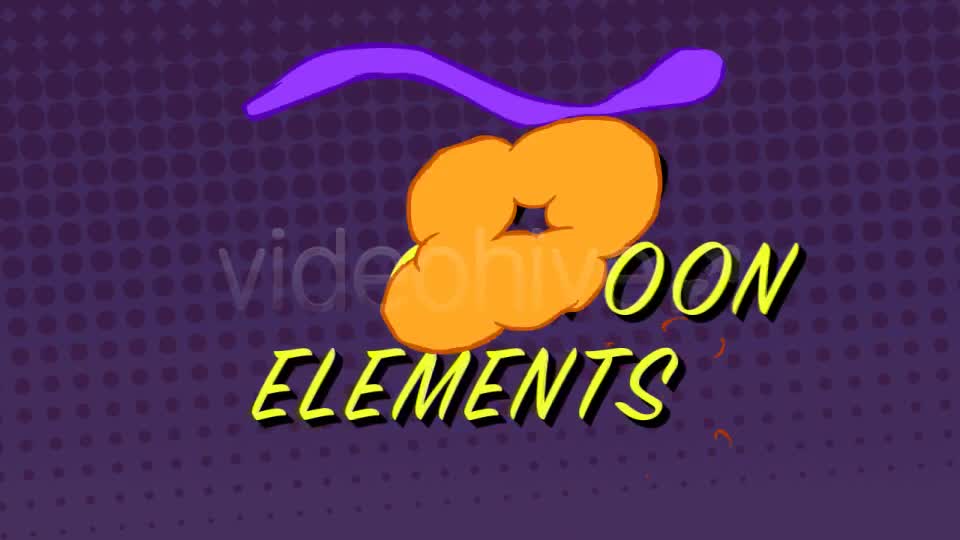 100 Cartoon Elements Videohive 13725206 After Effects Image 1
