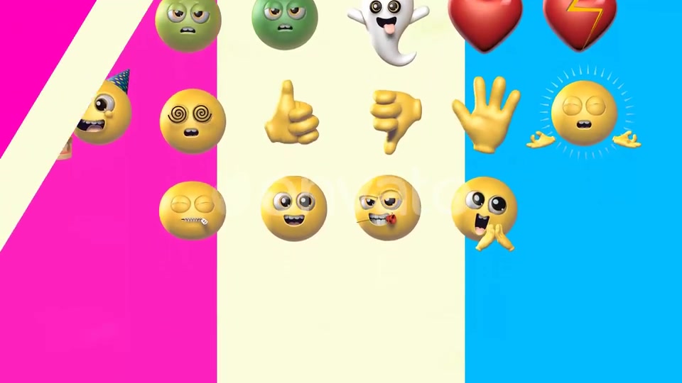 100 Classic And New Emojis Videohive 29840105 Motion Graphics Image 12