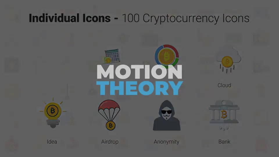 100 Crypto Currency Icons Videohive 33160216 After Effects Image 12