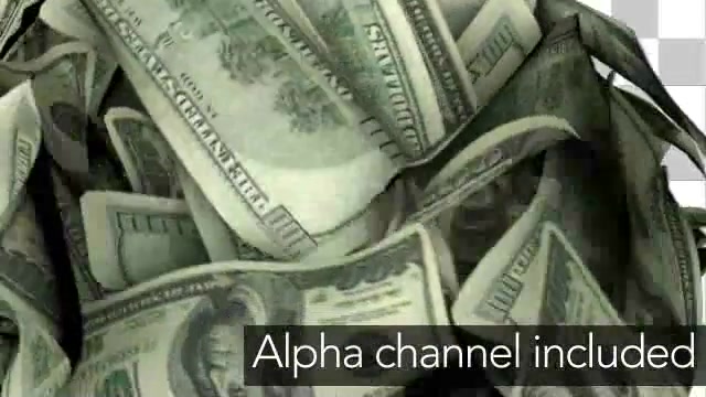 $100 Dollar Bills Flying Around Realistically - Download Videohive 3096200
