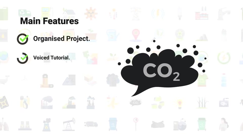 100 Ecology & Pollution Icons Videohive 32280155 After Effects Image 4