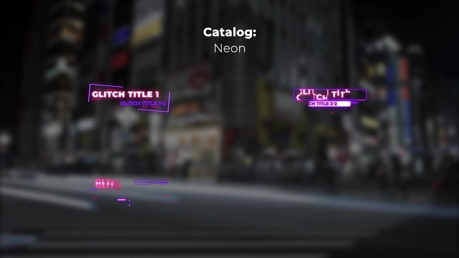 100+ Glitch Title Mogrts | Simple | Neon | RGB Videohive 37897893 Premiere Pro Image 7
