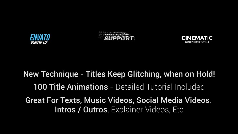 100 Glitch Titles Videohive 21810535 Premiere Pro Image 8