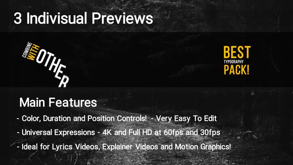 100 Kinetic Titles Videohive 21780143 Premiere Pro Image 4