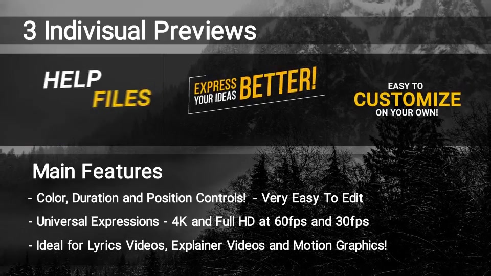 100 Kinetic Titles Videohive 21780143 Premiere Pro Image 5