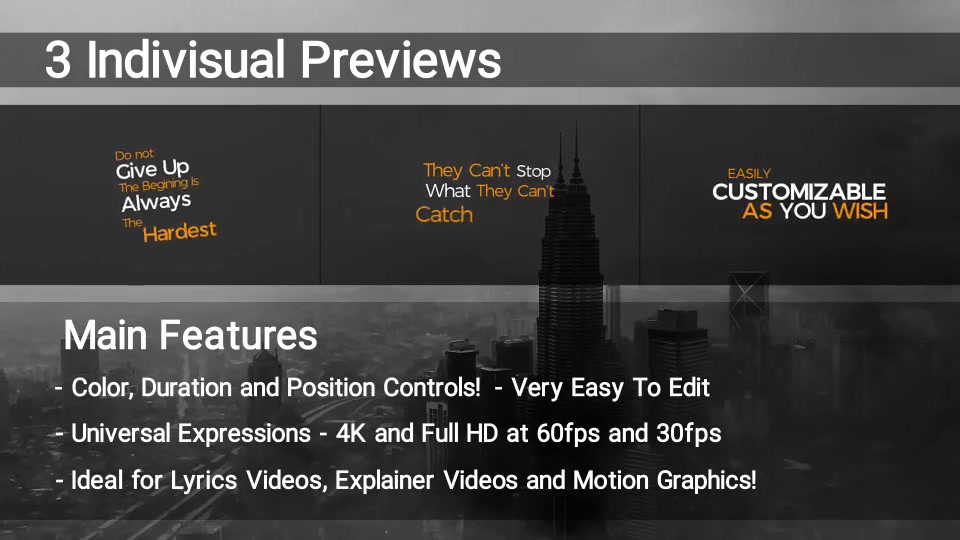 100 Kinetic Titles Videohive 21780143 Premiere Pro Image 8