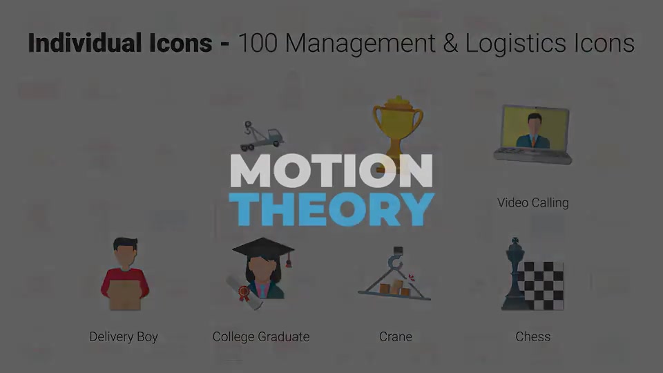 100 Management & Logistics Icons Videohive 28745061 After Effects Image 12