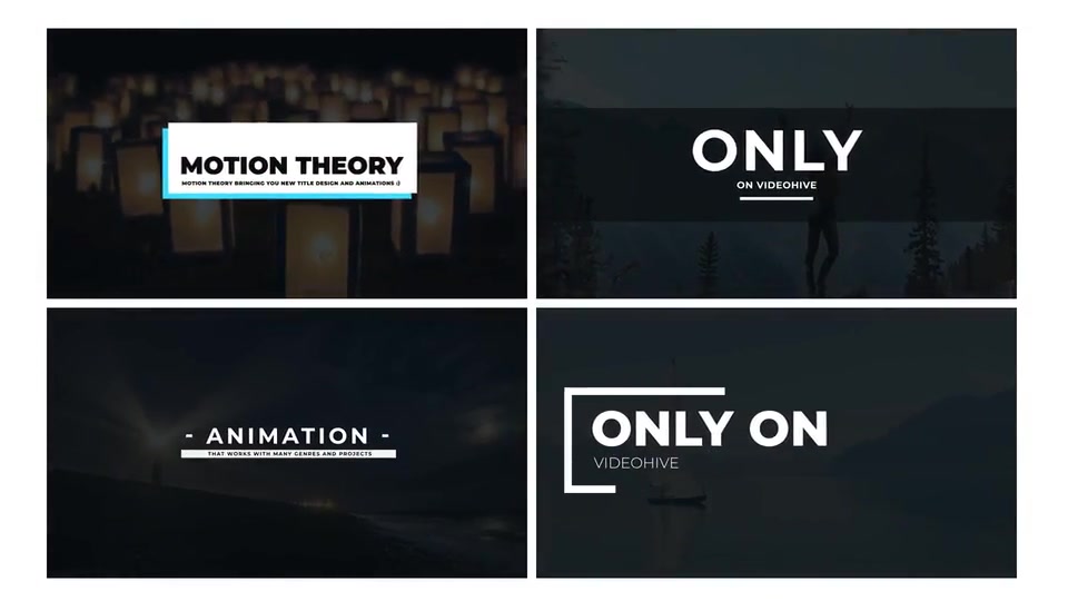 100 Minimal Titles Videohive 23265961 After Effects Image 8