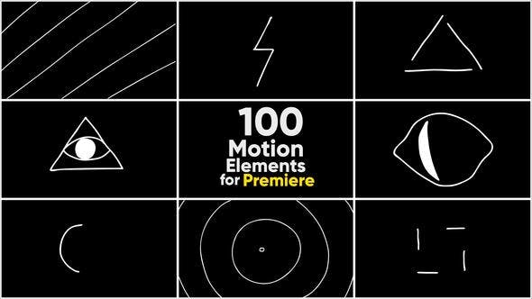 100 Motion Elements Premiere - Download 23321552 Videohive