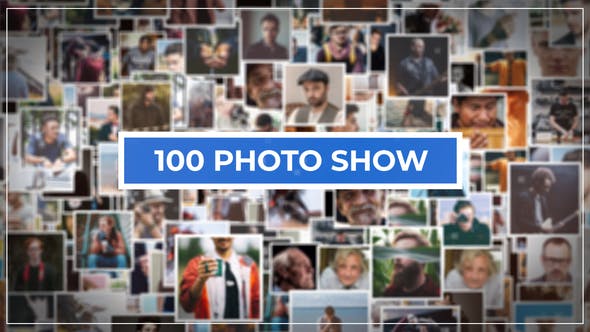 100 Photo Show | Premiere Pro - Videohive Download 39492258