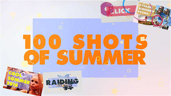 100 Shots of Summer Slideshow - Download Videohive 17831020