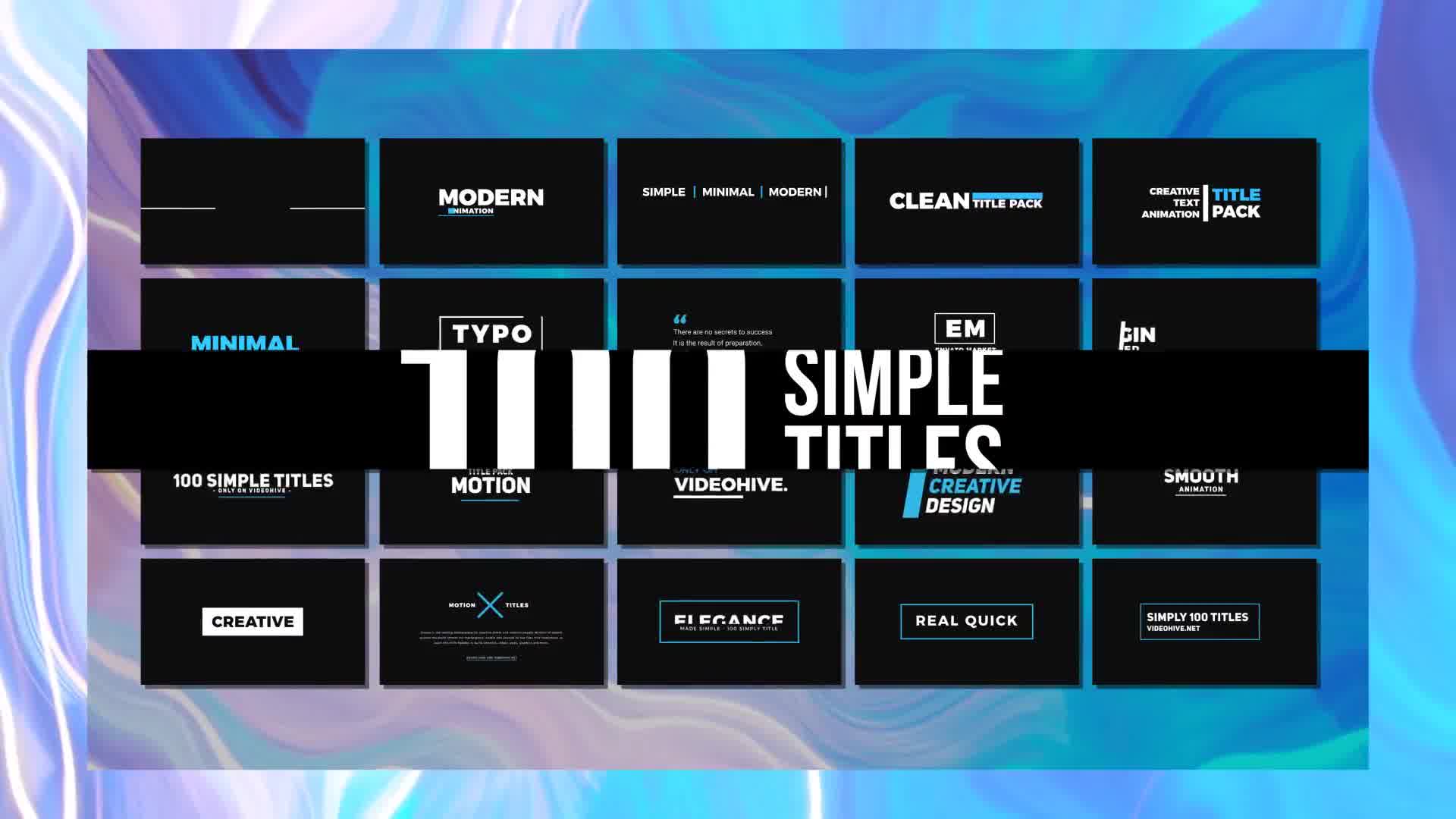 100 Simple Titles Videohive 22740875 After Effects Image 11