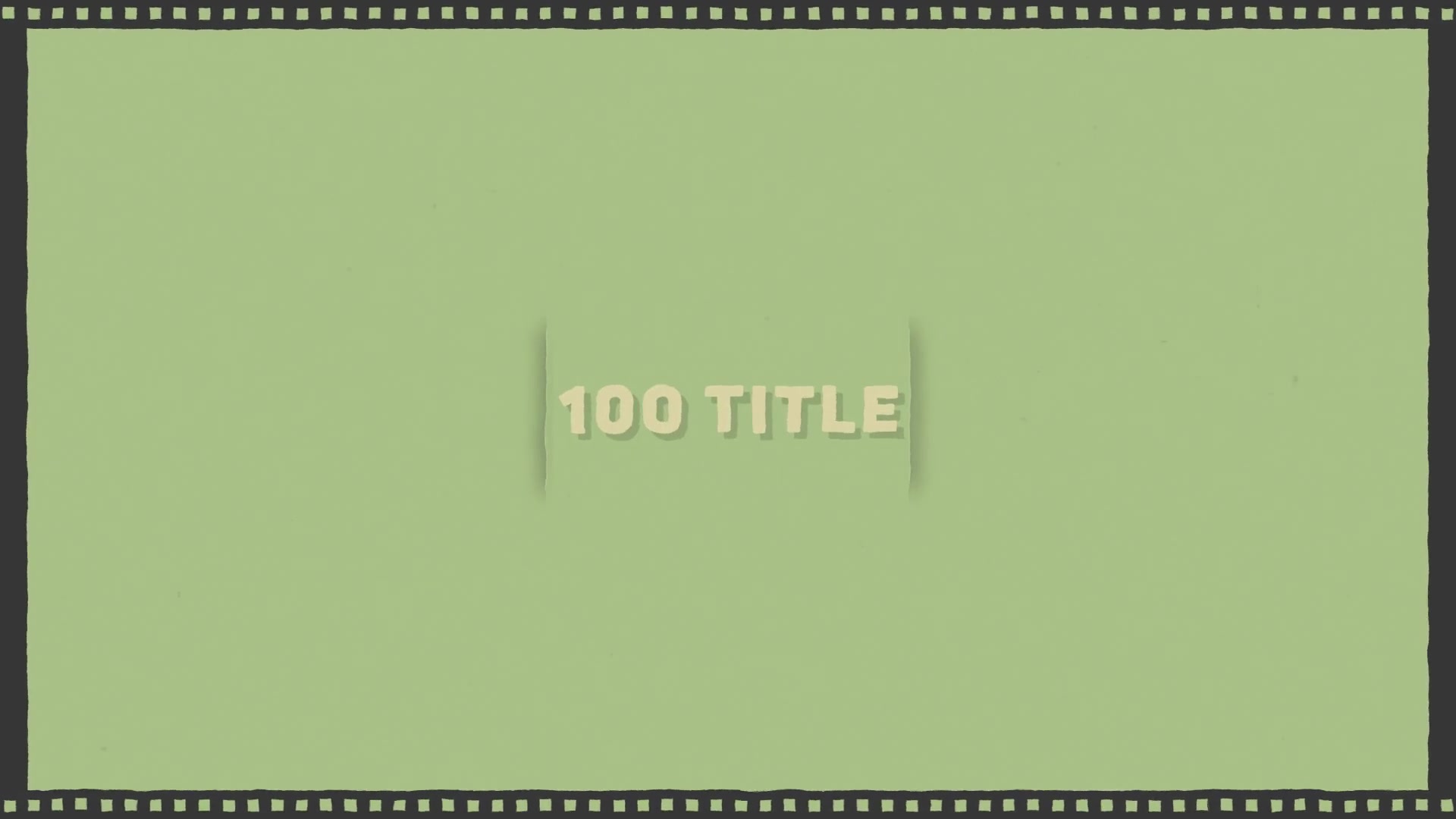 100 Title Animation - Download Videohive 15693057