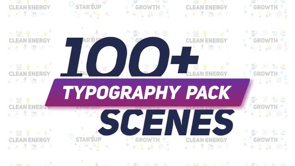 100 Typography Scenes │ Premiere Pro Videohive 39238138 Premiere Pro Image 1