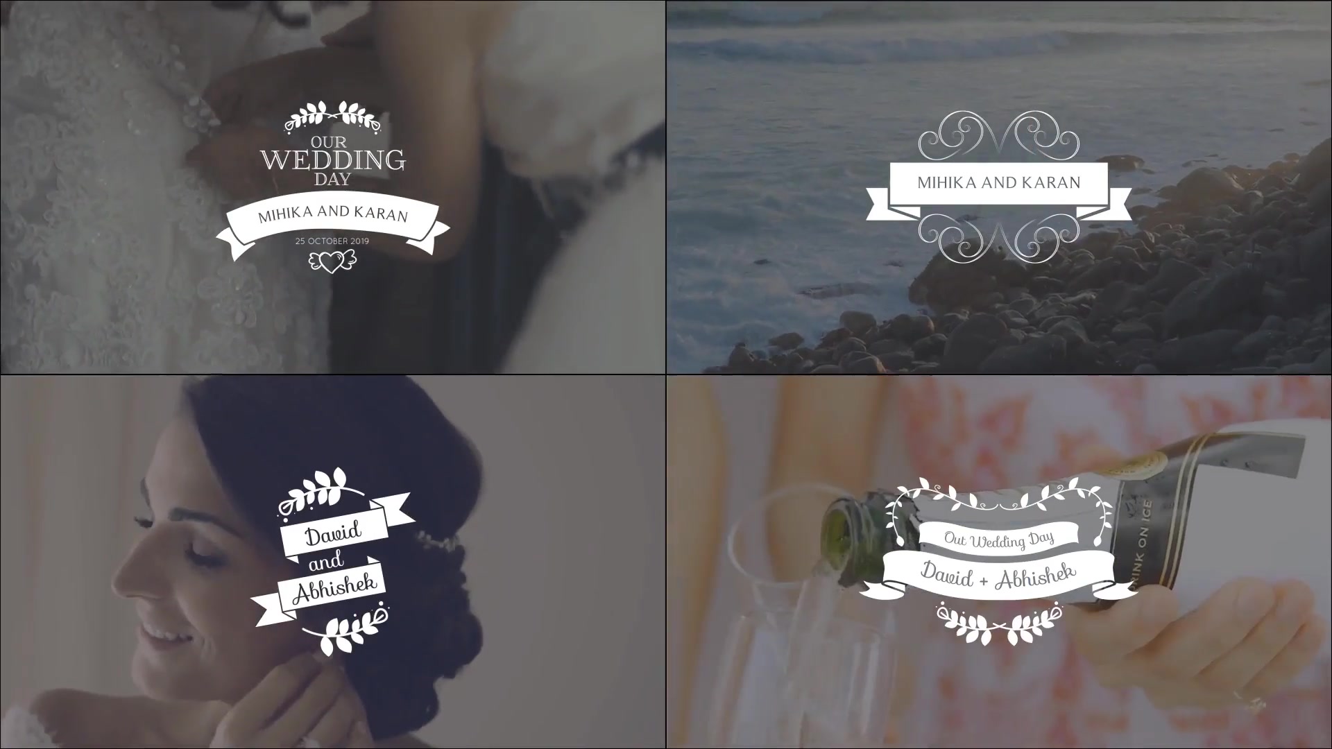 100 Wedding Titles of Love Videohive 22563712 After Effects Image 10