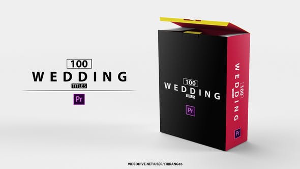100 Wedding Titles of Love | Premiere Pro - Videohive Download 22581297