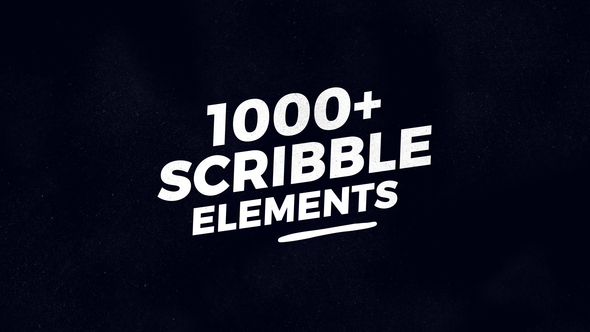 1000 Scribble Elements - Download Videohive 21777834