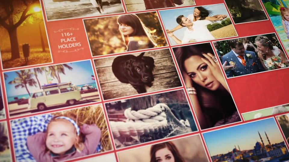 117 PlaceHolders + 21 Insignia Memories Slideshow Videohive 9404344 After Effects Image 5