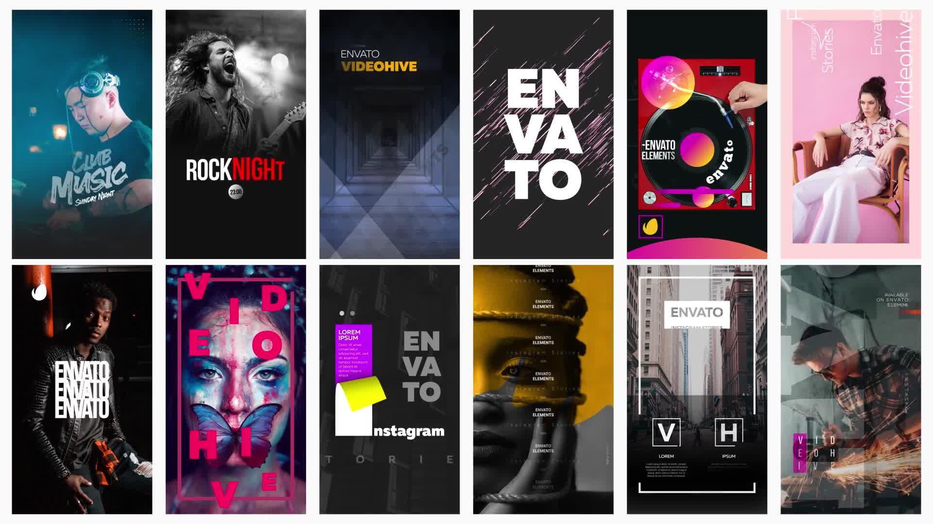 12 Instagram Stories Vol. 3 Videohive 25903567 After Effects Image 1