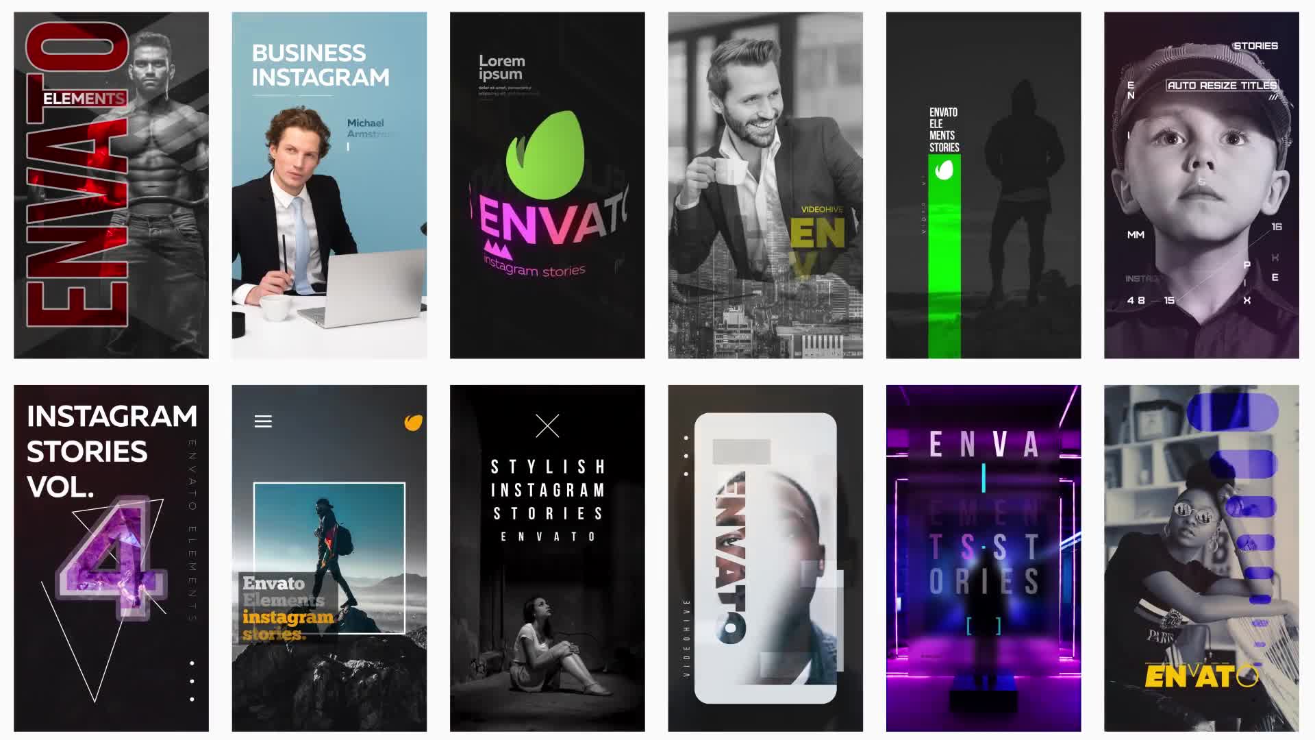 12 Instagram Stories Vol. 4 Videohive 25953541 After Effects Image 1
