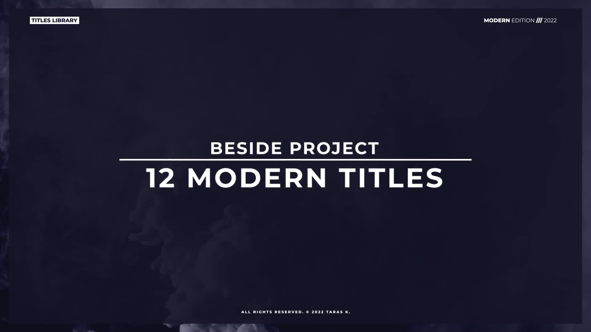 12 Modern Titles | Premiere Pro Videohive 38004217 Premiere Pro Image 1