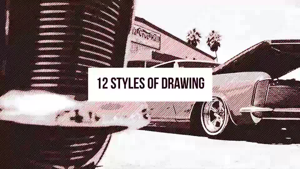 12 Styles Of Drawing - Download Videohive 17192708