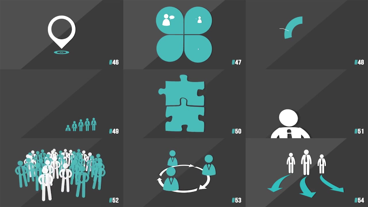 120 Element Icons People - Download Videohive 14942714