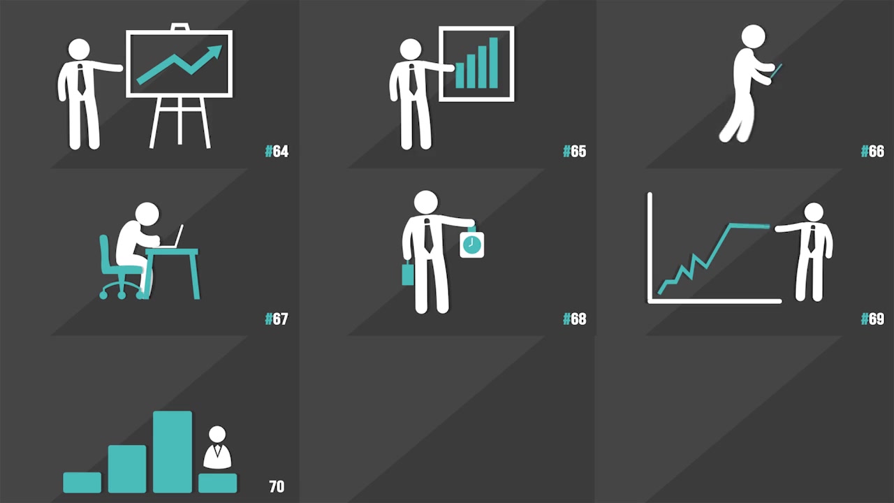 120 Element Icons People - Download Videohive 14942714