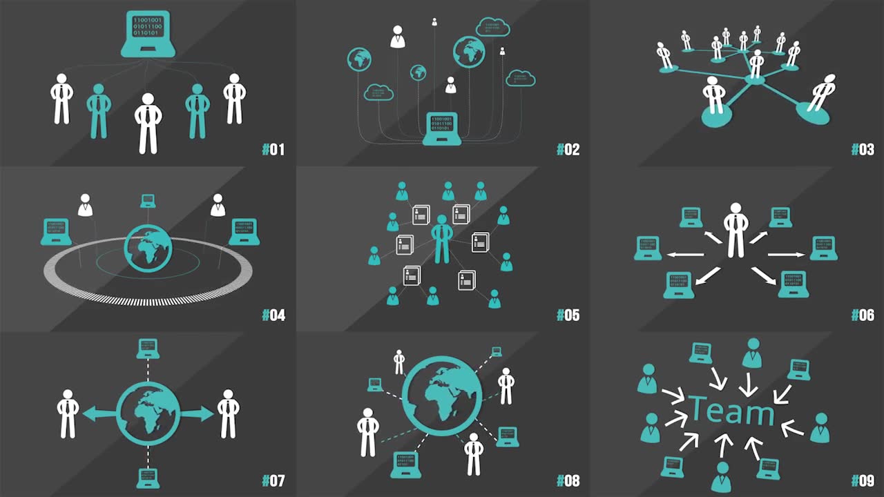 120 Element Icons People - Download Videohive 14942714