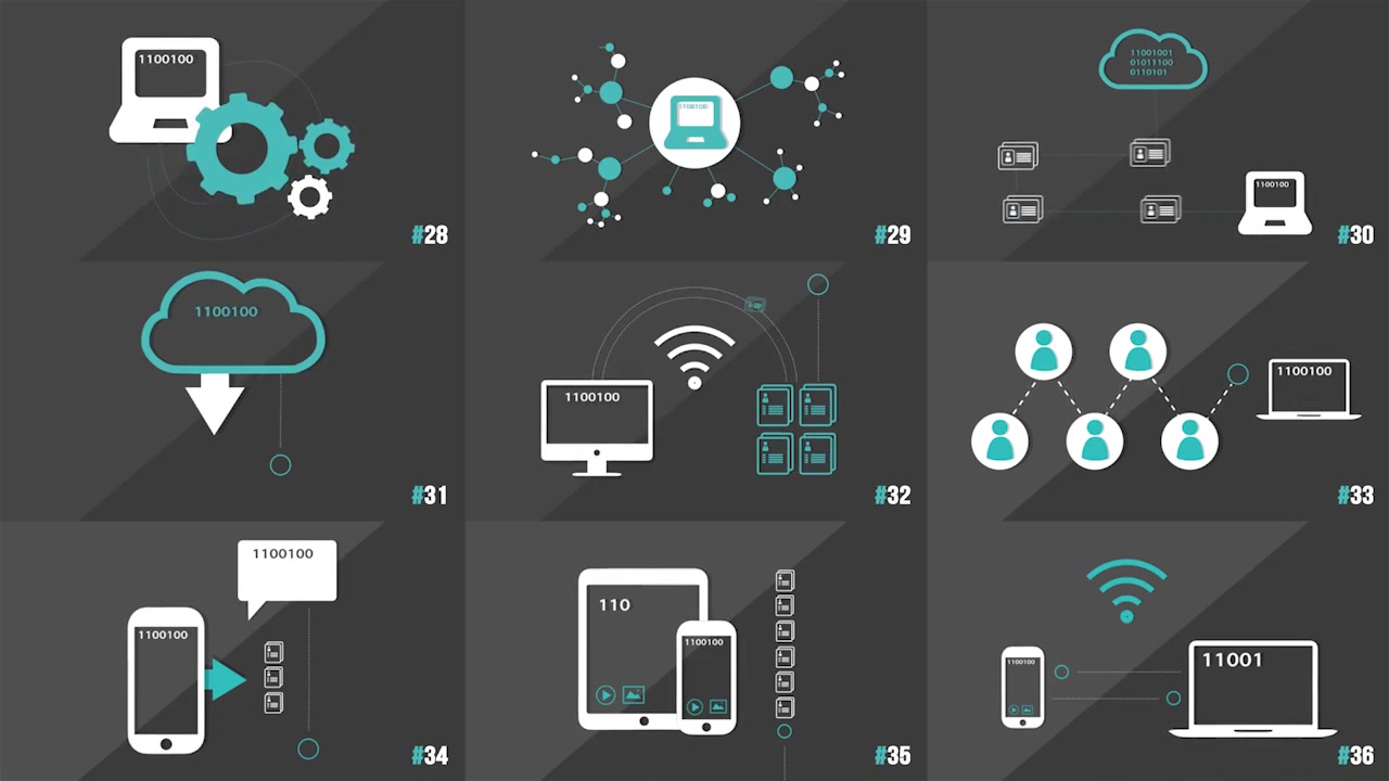 120 Element Icons People - Download Videohive 14942714