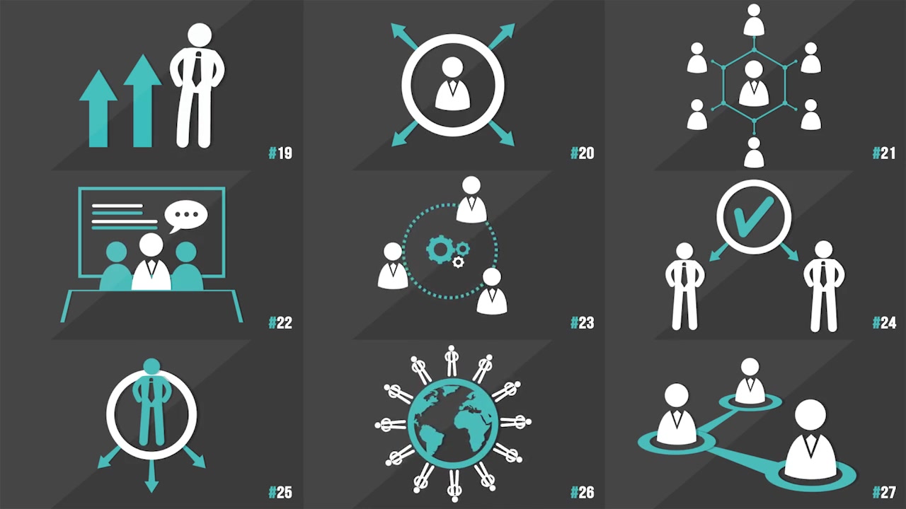 120 Element Icons People - Download Videohive 14942714