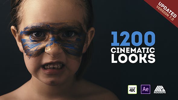 1200 LUTs Color Presets Pack | Cinematic Looks - Download 23447931 Videohive